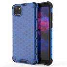 For Huawei Y5P Shockproof Honeycomb PC + TPU Case(Blue) - 1