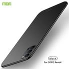 For OPPO Reno4 MOFI Frosted PC Ultra-thin Hard Case(Black) - 1
