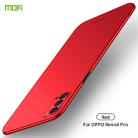 For OPPO Reno4 Pro MOFI Frosted PC Ultra-thin Hard Case(Red) - 1