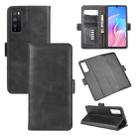 For Huawei Enjoy Z 5G Dual-side Magnetic Buckle Horizontal Flip Leather Case with Holder & Card Slots & Wallet(Black) - 1