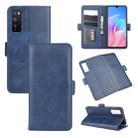 For Huawei Enjoy Z 5G Dual-side Magnetic Buckle Horizontal Flip Leather Case with Holder & Card Slots & Wallet(Dark Blue) - 1