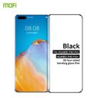 For Huawei P40 Pro / P40 Pro+ MOFI 9H 3D Explosion Proof Thermal Bending Full Screen Covered Tempered Glass Film(Black) - 1