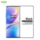 For OnePlus 8 Pro MOFI 9H 3D Explosion Proof Thermal Bending Full Screen Covered Tempered Glass Film(Black) - 1
