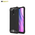 For Xiaomi Redmi 9 Magic Armor TPU + PC Combination Case(Black) - 1