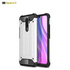 For Xiaomi Redmi 9 Magic Armor TPU + PC Combination Case(Silver) - 1