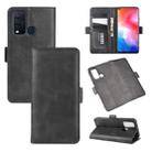 For Vivo Y50/Y30 Dual-side Magnetic Buckle Horizontal Flip Leather Case with Holder & Card Slots & Wallet(Black) - 1