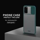 For Samsung Galaxy S20 Plus MOFI Xing Dun Series Translucent Frosted PC + TPU Privacy Anti-glare Shockproof All-inclusive Protective Case(Green) - 1
