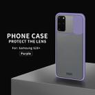 For Samsung Galaxy S20 Plus MOFI Xing Dun Series Translucent Frosted PC + TPU Privacy Anti-glare Shockproof All-inclusive Protective Case(Purple) - 1
