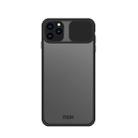 For iPhone 11 Pro Max MOFI Xing Dun Series Translucent Frosted PC + TPU Privacy Anti-glare Shockproof All-inclusive Protective Case(Black) - 1