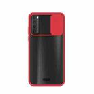 For Huawei nova 7 MOFI Xing Dun Series PC + TPU Anti-peep Waterproof And Anti-drop All-inclusive Protective Shell, Translucent Frosted(Red) - 1