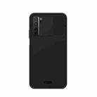 For Huawei nova 7 SE MOFI Xing Dun Series PC + TPU Anti-peep Waterproof And Anti-drop All-inclusive Protective Shell, Translucent Frosted(Black) - 1