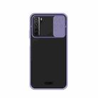 For Huawei nova 7 SE MOFI Xing Dun Series PC + TPU Anti-peep Waterproof And Anti-drop All-inclusive Protective Shell, Translucent Frosted(Purple) - 1