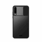 For Huawei P30 MOFI Xing Dun Series PC + TPU Anti-peep Waterproof And Anti-drop All-inclusive Protective Shell, Translucent Frosted(Black) - 1