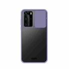 For Huawei P40 Pro MOFI Xing Dun Series PC + TPU Anti-peep Waterproof And Anti-drop All-inclusive Protective Shell, Translucent Frosted(Purple) - 1