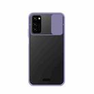 For Huawei HonorV30 MOFI Xing Dun Series PC + TPU Anti-peep Waterproof And Anti-drop All-inclusive Protective Shell, Translucent Frosted(Purple) - 1