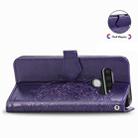 For LG Stylo 6 Halfway Mandala Embossing Pattern Horizontal Flip Leather Case with Holder & Card Slots & Wallet & Photo Frame & Lanyard(Purple) - 7