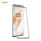 For OnePlus 8 Pro ENKAY Hat-Prince 0.26mm 9H 3D Full Glue Explosion-proof Full Screen Curved Heat Bending Tempered Glass Film - 1