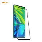 For Xiaomi Note 10 / CC9 Pro ENKAY Hat-Prince 0.26mm 9H 3D Full Glue Explosion-proof Full Screen Curved Heat Bending Tempered Glass Film - 1