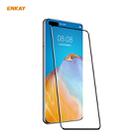 For Huawei P40 Pro ENKAY Hat-Prince 0.26mm 9H 3D Full Glue Explosion-proof Full Screen Curved Heat Bending Tempered Glass Film - 1