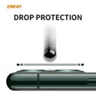 For iPhone 11 Hat-Prince ENKAY Rear Camera Lens Film Aluminium Alloy + PMMA Full Coverage Protector(Silver) - 4