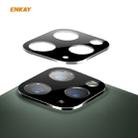 For iPhone 11 Pro / 11 Pro Max Hat-Prince ENKAY Rear Camera Lens Film Aluminium Alloy+PMMA Full Coverage Protector(Silver) - 1