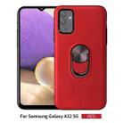 For Samsung Galaxy A32 5G 360 Rotary Multifunctional Stent PC+TPU Case with Magnetic Invisible Holder(Red) - 1
