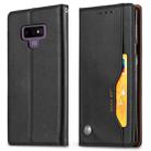 Knead Skin Texture Horizontal Flip Leather Case for Galaxy Note9, with Photo Frame & Holder & Card Slots & Wallet(Black) - 1