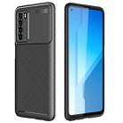 For Huawei Honor Play 4 Carbon Fiber Texture Shockproof TPU Case(Black) - 1