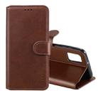 For Samsung Galaxy A31 ENKAY Hat-Prince Horizontal Flip Leather Case with Holder & Card Slots & Wallet(Brown) - 1