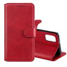 For Samsung Galaxy A41 ENKAY Hat-Prince Horizontal Flip Leather Case with Holder & Card Slots & Wallet(Red) - 1