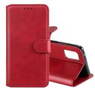 For Samsung Galaxy A71 ENKAY Hat-Prince Horizontal Flip Leather Case with Holder & Card Slots & Wallet(Red) - 1