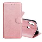 For Samsung Galaxy M11 ENKAY Hat-Prince Horizontal Flip Leather Case with Holder & Card Slots & Wallet(Pink) - 1