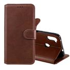 For Samsung Galaxy M11 ENKAY Hat-Prince Horizontal Flip Leather Case with Holder & Card Slots & Wallet(Brown) - 1