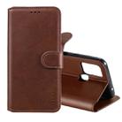 For Samsung Galaxy M31 ENKAY Hat-Prince Horizontal Flip Leather Case with Holder & Card Slots & Wallet(Brown) - 1