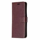 For Motorola Moto G8 Power Lite Crazy Horse Texture Horizontal Flip Leather Case with Holder & Card Slots & Wallet & Photo Frame(Brown) - 3