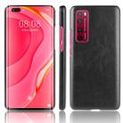 For Huawei Nova 7 Pro Shockproof Litchi Texture PC + PU Case(Black) - 1