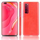 For Huawei Nova 7 Pro Shockproof Litchi Texture PC + PU Case(Red) - 1