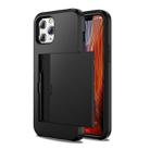 For iPhone 12 / 12 Pro Shockproof Rugged Armor Protective Case with Card Slot(Red) - 4