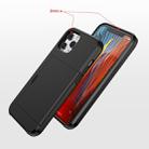 For iPhone 12 / 12 Pro Shockproof Rugged Armor Protective Case with Card Slot(Red) - 8
