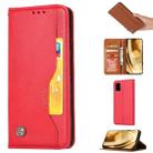 For Samsung Galaxy Note 20 Knead Skin Texture Horizontal Flip Leather Case with Photo Frame & Holder & Card Slots & Wallet(Red) - 1