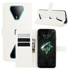 For Xiaomi Black Shark 3 Litchi Texture Horizontal Flip Protective Case with Holder & Card Slots & Wallet(White) - 1