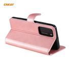 For Huawei P40 ENKAY Hat-Prince Horizontal Flip Leather Case with Holder & Card Slots & Wallet(Pink) - 3