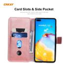 For Huawei P40 ENKAY Hat-Prince Horizontal Flip Leather Case with Holder & Card Slots & Wallet(Pink) - 5