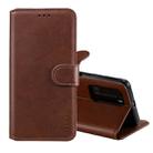 For HUAWEI P40 Pro ENKAY Hat-Prince Horizontal Flip Leather Case with Holder & Card Slots & Wallet(Brown) - 1