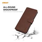 For HUAWEI P40 Pro ENKAY Hat-Prince Horizontal Flip Leather Case with Holder & Card Slots & Wallet(Brown) - 6