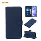 For Xiaomi Redmi K30 ENKAY Hat-Prince Horizontal Flip Leather Case with Holder & Card Slots & Wallet(Dark Blue) - 1