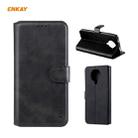 For Xiaomi Redmi K30 Pro ENKAY Hat-Prince Horizontal Flip Leather Case with Holder & Card Slots & Wallet(Black) - 1