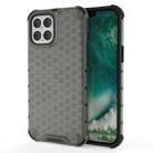 For iPhone 12 / 12 Pro Shockproof Honeycomb PC + TPU Case(Grey) - 1