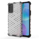 For Huawei Honor 30 Youth Shockproof Honeycomb PC + TPU Case(White) - 1