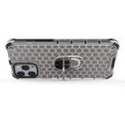 For iPhone 12 / 12 Pro Shockproof Honeycomb PC + TPU Ring Holder Protection Case(Grey) - 5